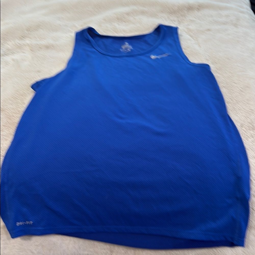 Nike Dri-FIT Royal Blue Tank